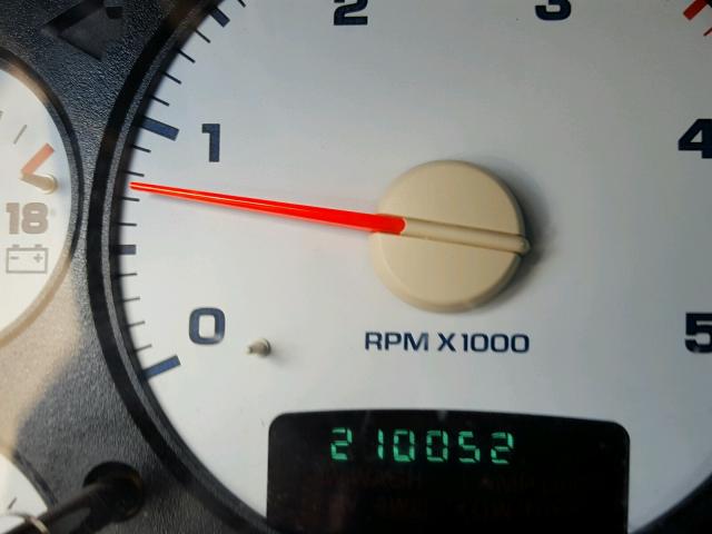 3D7KU28CX4G261537 - 2004 DODGE RAM 2500 S 黑色 照片 8