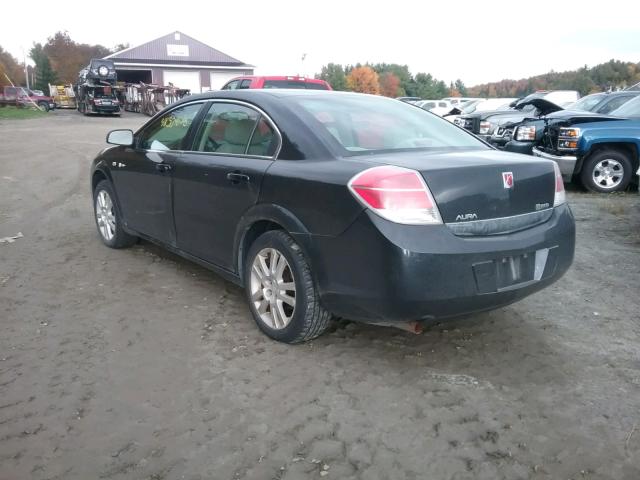 1G8ZR57519F190245 - 2009 SATURN AURA GREEN BLACK photo 3