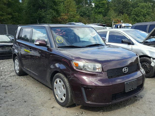 JTLKE50E991065623 - 2009 TOYOTA SCION XB ბურგუნდია ფოტო 1