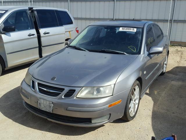 YS3FH49Y841010254 - 2004 SAAB 9-3 AERO GRAY photo 2