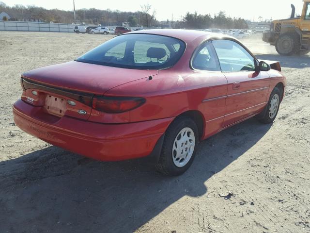 3FALP1135WR118003 - 1998 FORD ESCORT ZX2 RED photo 4