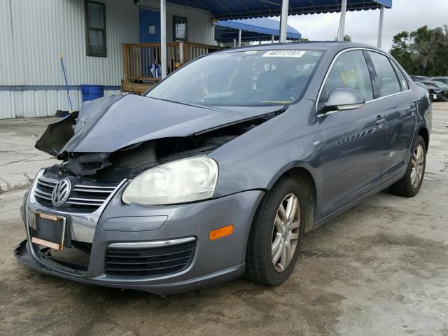 3VWEF81K27M071885 - 2007 VOLKSWAGEN JETTA WOLF GRAY photo 2