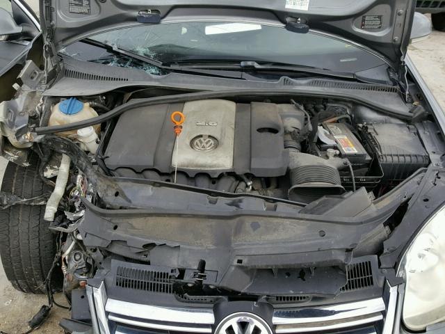 3VWEF81K27M071885 - 2007 VOLKSWAGEN JETTA WOLF GRAY photo 7