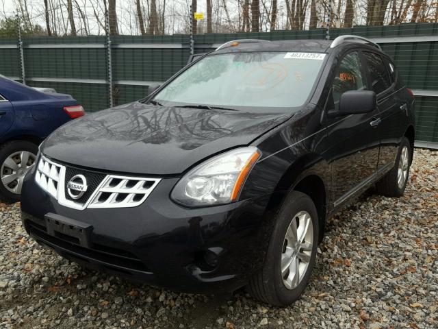 JN8AS5MV8FW770765 - 2015 NISSAN ROGUE SELE BLACK photo 2