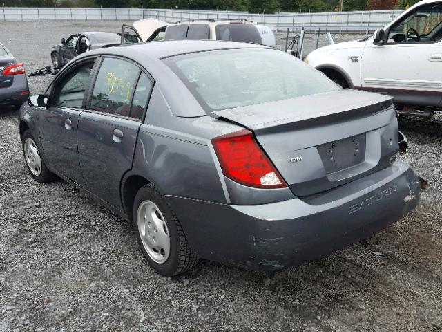 1G8AJ52F35Z102096 - 2005 SATURN ION LEVEL GRAY photo 3