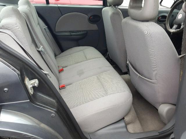 1G8AJ52F35Z102096 - 2005 SATURN ION LEVEL GRAY photo 6