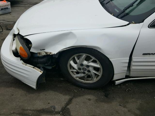 1G2NF52E22C101198 - 2002 PONTIAC GRAND AM S Ağ foto 9