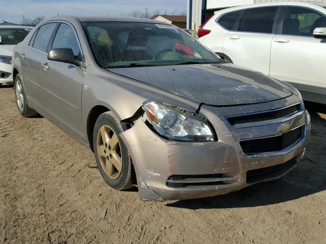 1G1ZG57B08F180847 - 2008 CHEVROLET MALIBU LS TAN photo 1