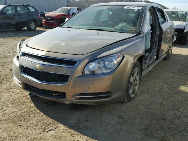 1G1ZG57B08F180847 - 2008 CHEVROLET MALIBU LS TAN photo 2