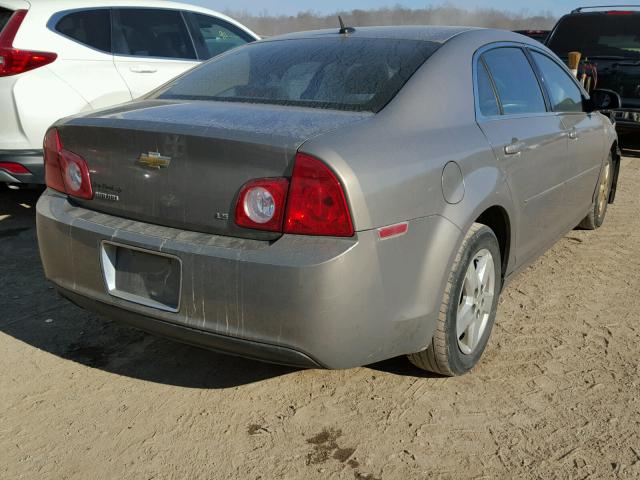 1G1ZG57B08F180847 - 2008 CHEVROLET MALIBU LS TAN photo 4