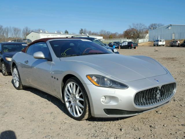 ZAM45KMA3B0054828 - 2011 MASERATI GRANTURISM SILVER photo 1