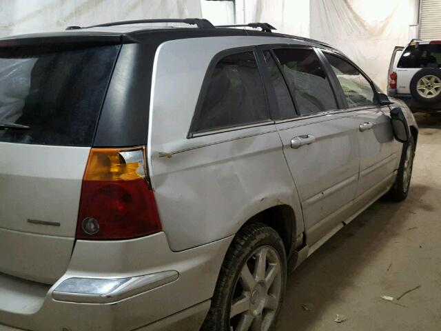 2A8GF78426R638738 - 2006 CHRYSLER PACIFICA L ვერცხლისფერი ფოტო 10