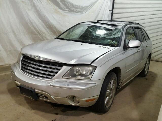 2A8GF78426R638738 - 2006 CHRYSLER PACIFICA L ვერცხლისფერი ფოტო 2