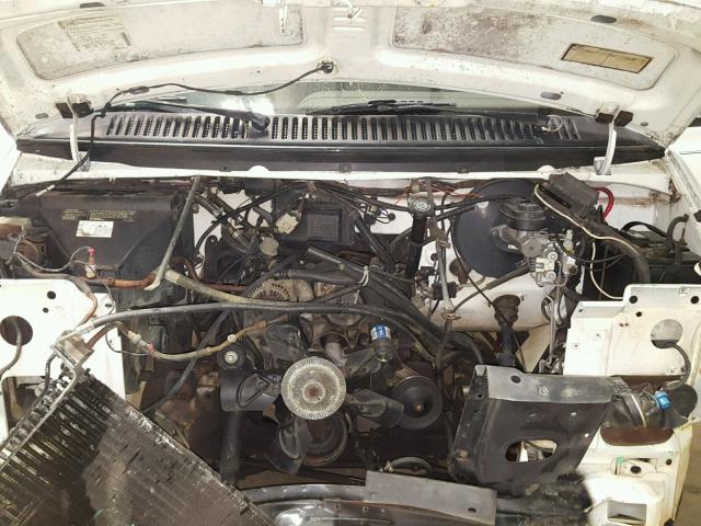 2B7HB21Y7SK546082 - 1995 DODGE RAM VAN B2 WHITE photo 7