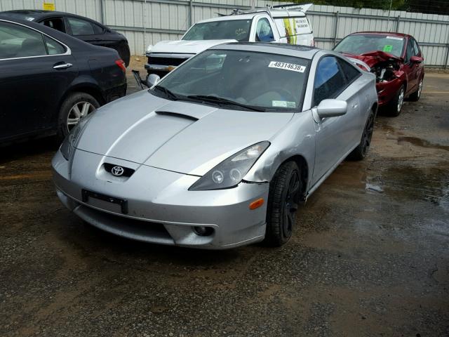 JTDDY32T1Y0035855 - 2000 TOYOTA CELICA GT- SILVER photo 2