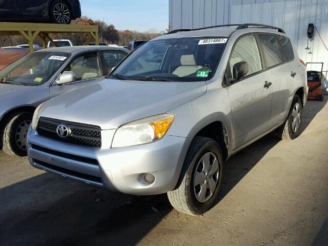 JTMZD33V686070020 - 2008 TOYOTA RAV4 SILVER photo 2