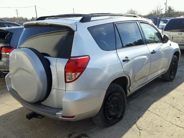 JTMZD33V686070020 - 2008 TOYOTA RAV4 SILVER photo 9