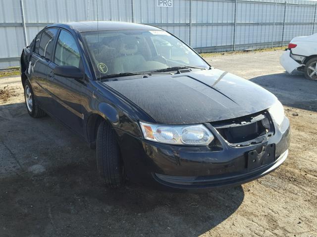 1G8AJ55F37Z186709 - 2007 SATURN ION LEVEL BLACK photo 1