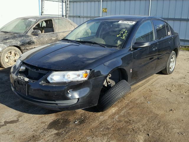 1G8AJ55F37Z186709 - 2007 SATURN ION LEVEL BLACK photo 2