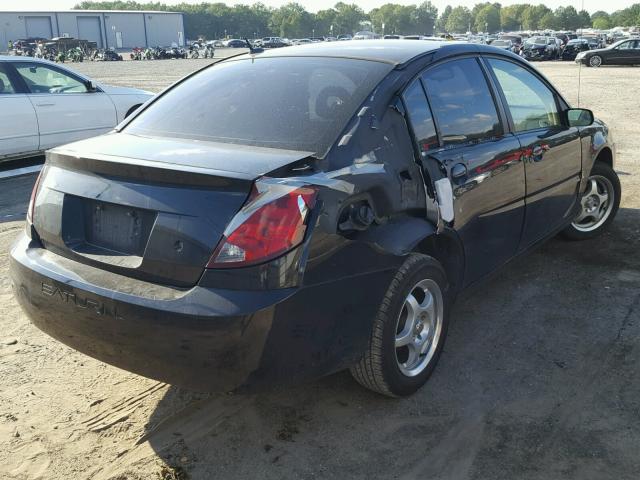1G8AJ55F37Z186709 - 2007 SATURN ION LEVEL BLACK photo 4