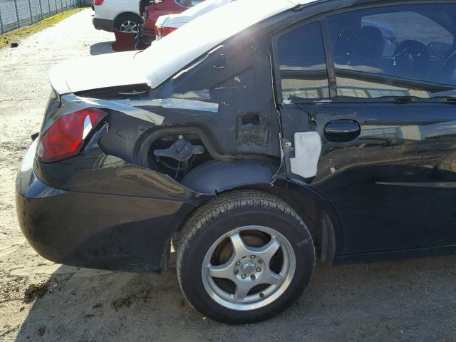 1G8AJ55F37Z186709 - 2007 SATURN ION LEVEL BLACK photo 9