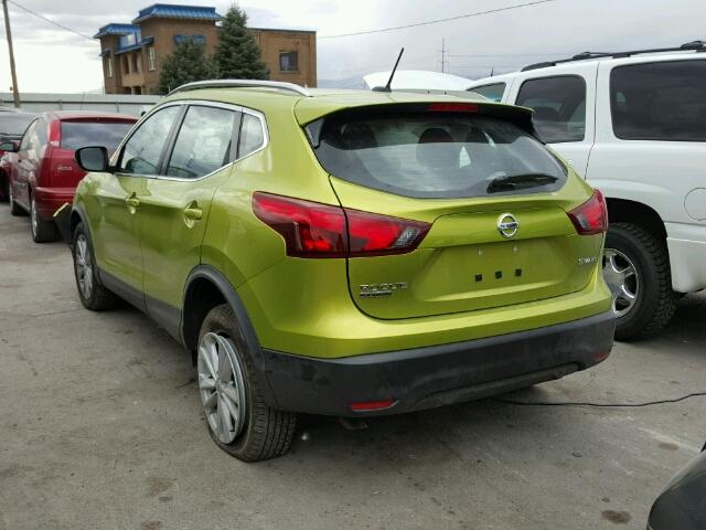 JN1BJ1CR0HW113416 - 2017 NISSAN ROGUE SPOR GREEN photo 3