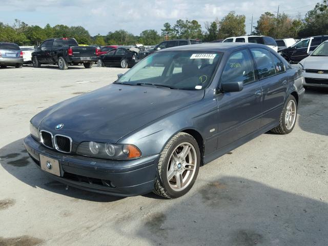 WBADN53451GC97659 - 2001 BMW 540 I CHARCOAL photo 2