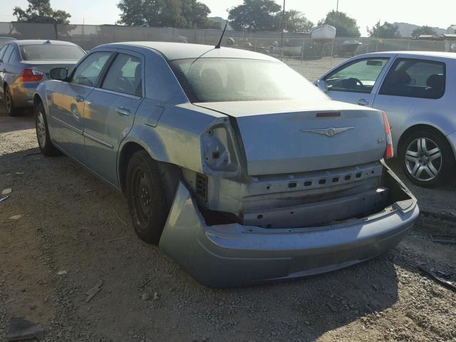 2C3KA43R08H287780 - 2008 CHRYSLER 300 LX BLUE photo 3