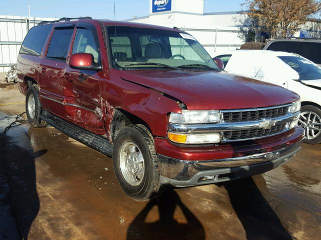 1GNEC16ZX3J278760 - 2003 CHEVROLET SUBURBAN C BURGUNDY photo 1