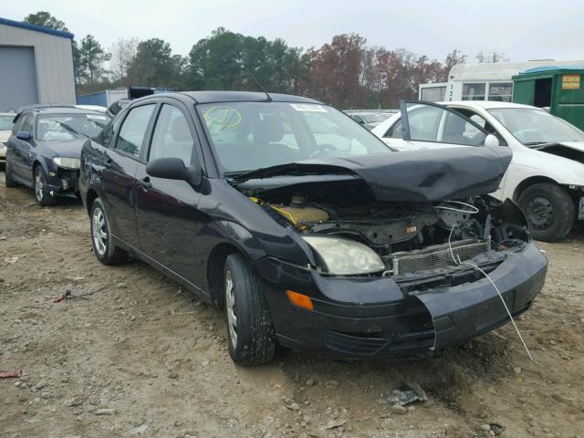 1FAFP34N95W267435 - 2005 FORD FOCUS ZX4 BLACK photo 1