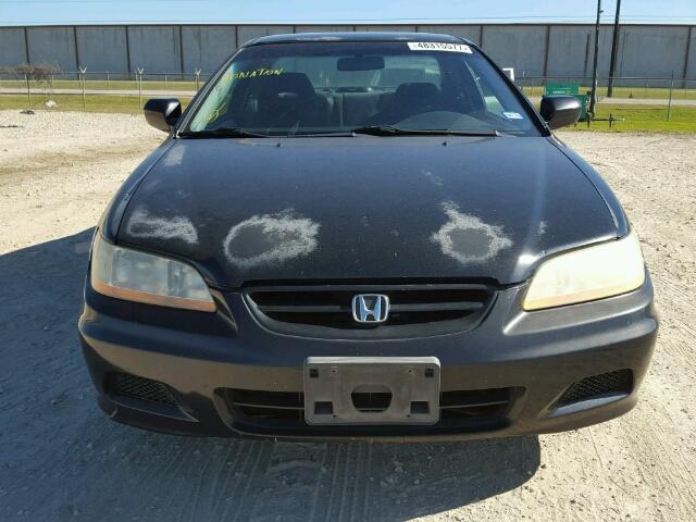 1HGCG31471A023705 - 2001 HONDA ACCORD LX BLACK photo 9