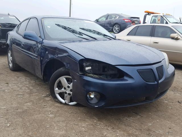 2G2WP552861243165 - 2006 PONTIAC GRAND PRIX Կապույտ լուսանկար 1
