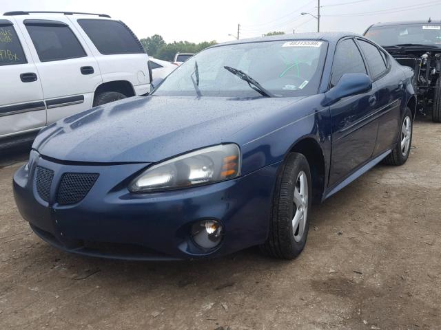 2G2WP552861243165 - 2006 PONTIAC GRAND PRIX Կապույտ լուսանկար 2