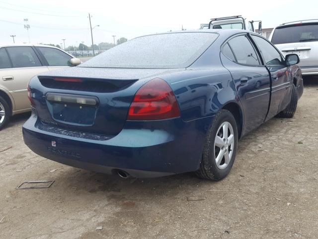 2G2WP552861243165 - 2006 PONTIAC GRAND PRIX Կապույտ լուսանկար 4