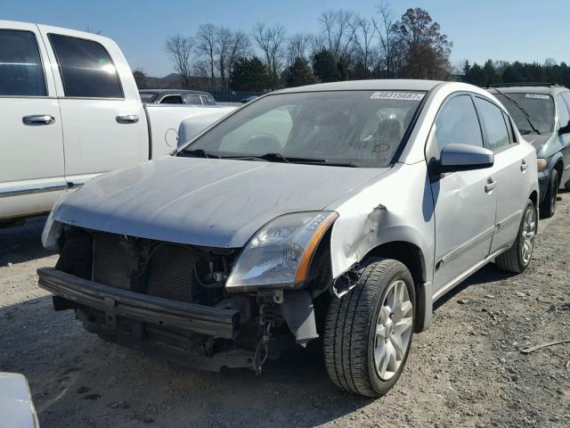 3N1AB6AP6CL698959 - 2012 NISSAN SENTRA 2.0 SILVER photo 2