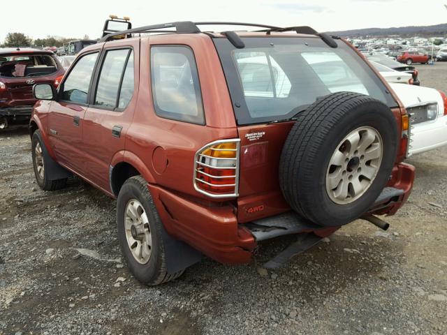 4S6CM58W4X4418235 - 1999 HONDA PASSPORT E RED photo 3