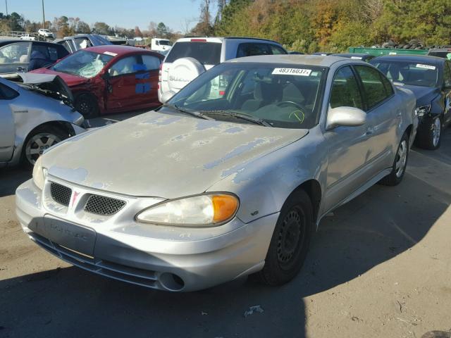 1G2NE52E05M202161 - 2005 PONTIAC GRAND AM S SILVER photo 2