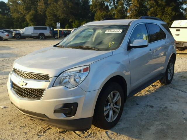 2GNFLBE3XE6105263 - 2014 CHEVROLET EQUINOX LT SILVER photo 2