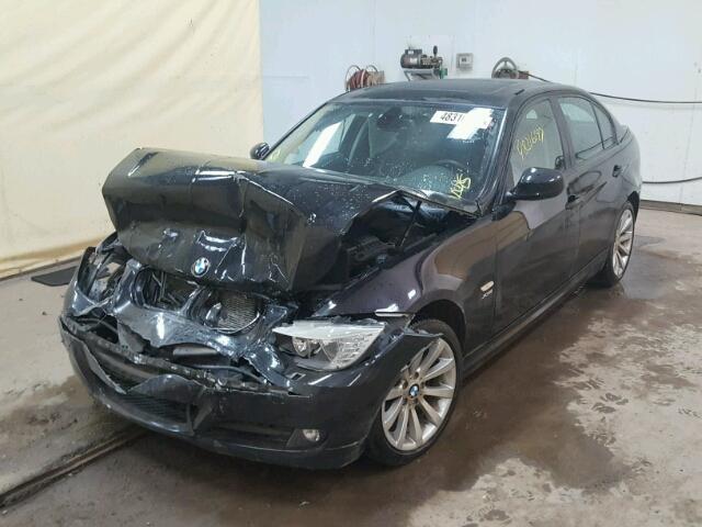 WBAPK7C5XBA820072 - 2011 BMW 328 XI BLACK photo 2