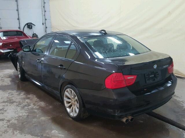 WBAPK7C5XBA820072 - 2011 BMW 328 XI BLACK photo 3