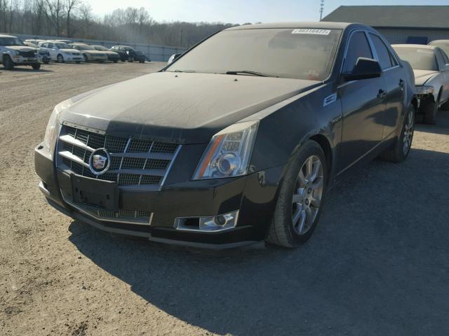 1G6DT57V680184270 - 2008 CADILLAC CTS HI FEA BLACK photo 2