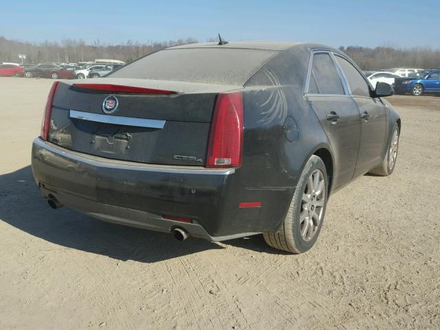 1G6DT57V680184270 - 2008 CADILLAC CTS HI FEA BLACK photo 4