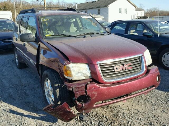 1GKET16S256186077 - 2005 GMC ENVOY XL RED photo 1