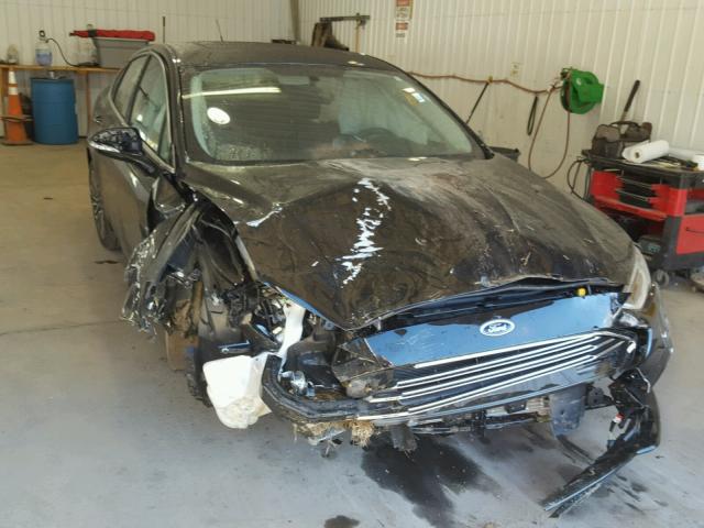 3FA6P0RU8JR102472 - 2018 FORD FUSION TIT BLACK photo 1