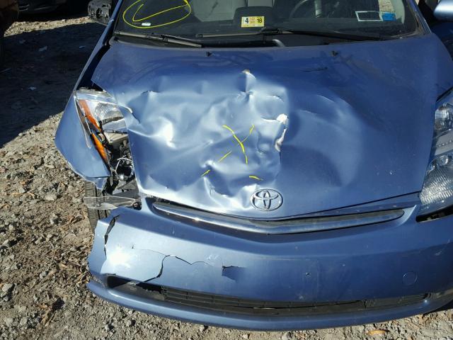 JTDKB20U167511234 - 2006 TOYOTA PRIUS BLUE photo 7