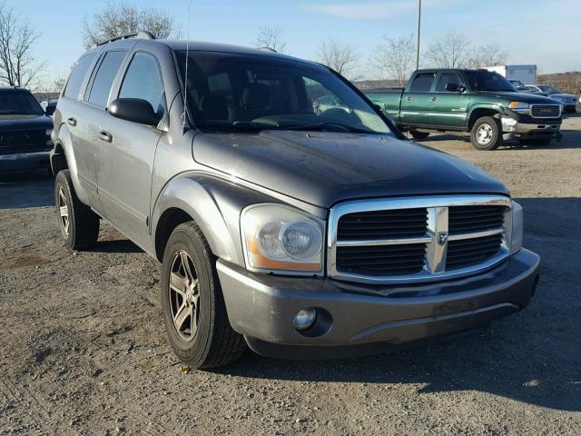 1D4HB48N24F126094 - 2004 DODGE DURANGO SL GRAY photo 1