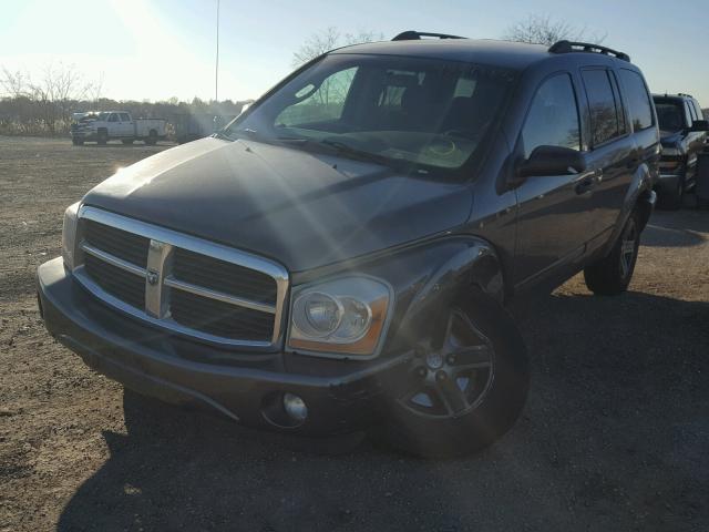 1D4HB48N24F126094 - 2004 DODGE DURANGO SL GRAY photo 2