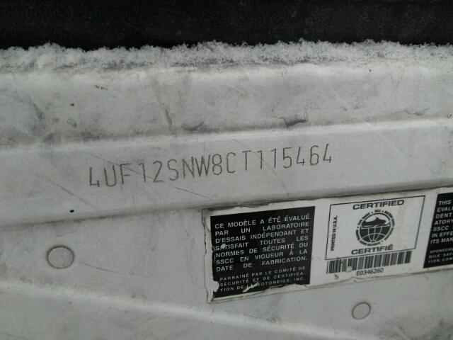4UF12SNW8CT115464 - 2012 ARCTIC CAT MARINE LOT 白色 照片 9