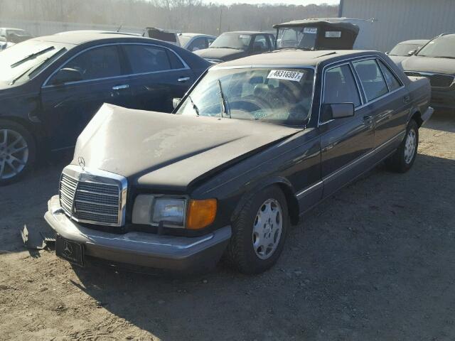 WDBCA39E3LA543950 - 1990 MERCEDES-BENZ 560 SEL BLACK photo 2