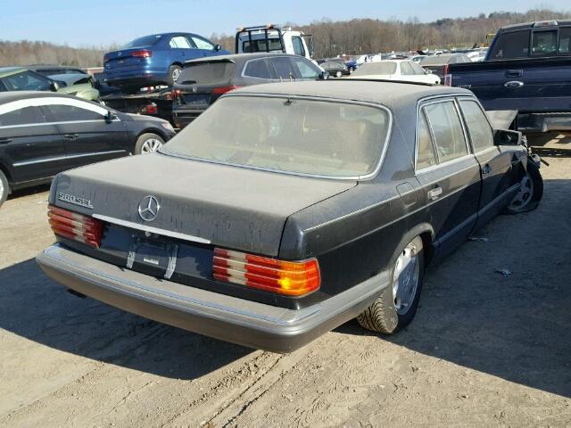 WDBCA39E3LA543950 - 1990 MERCEDES-BENZ 560 SEL BLACK photo 4